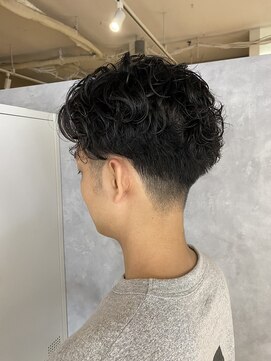 モク(mok) アップバング×ランダムパーマ