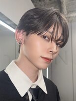 ナレ(NARE)&nbsp;【AYUKI】アッシュグレージュ×シースルーマッシュ