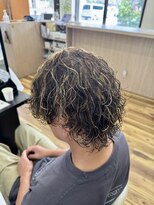 スウェル 稲毛店(Swell)&nbsp;外国人風ハイライト×サーフカール[稲毛/稲毛駅/Men'sパーマ]