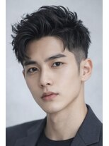 ロア(Roa.)&nbsp;刈り上げアップバングショート