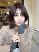 コート 表参道(Cote)&nbsp;透明感深みブラウン/顔まわりカット/ミディアムレイヤー