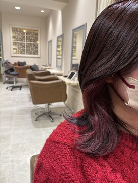 フレーム へアアンドトリートメント 天王寺北口店(FRAME) インナーカラー