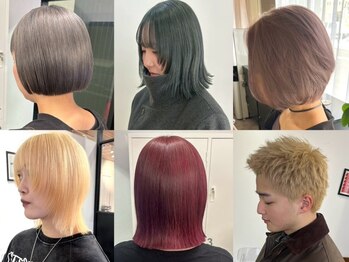 matos. hairsalon 【マトス】【06/01 NEW OPEN（予定）】の写真/＜人気のベージュ系から派手カラーまで＞妥協のない技術と豊富なデザインカラー経験で最旬カラーを叶えます