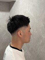 ザ クラン バイ ヘッドライト 仙台長町店(THE CLAN by HEADLIGHT)&nbsp;【フェードカット】アップバング/ミドルスキンフェード/仙台長町