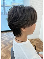 シーイー(C.E)&nbsp;センターパート×フェザーパーマ