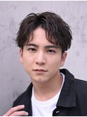 渋谷アクティブショートルーズショートパーマツイストパーマ緩め