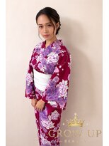 グロウアップビューティー(GLOW UP BEAUTY) 浴衣着付け+ヘアセット
