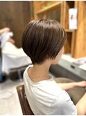 大人美人くびれヘア艶感結べるボブうる艶髪レイヤーカット