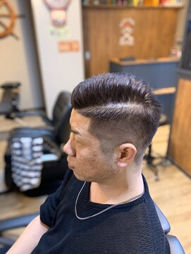 バーバー スタジオ ラフテル(Barber Studio RAFTEL) ハードパート