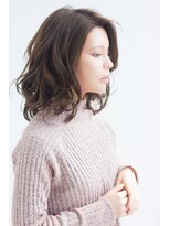 ラミ(L'ami)&nbsp;【東 純平】大人かわいい ラフ カジュアルウェーブミディ