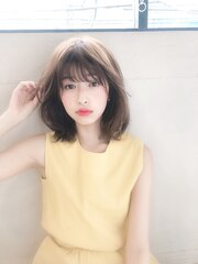 アフロート夏髪ウェーブパーマ#フォギーベージュでイメチェン