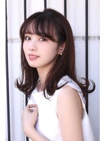 アンビエンテ(ambiente)&nbsp;イノアカラー　シースルーバング　ココアブラウン【坂根】