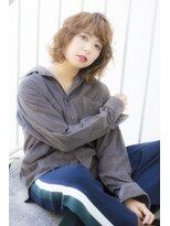 アジールヘア 池袋東口店(agir hair)&nbsp;大人可愛い/20代30代/ゆるふわ/ウェーブアッシュ/グレージュ池袋