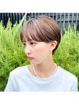 ラナ 渋谷(Lana)&nbsp;【Chill】大人かわいいマロンベージュカラーショートスタイル◎