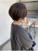 ［OCEAN Hair&Life 水田成美］丸みショートスタイル/抜け感ヘア
