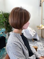 ジジ チーク 栃木(Gigi cheek)&nbsp;首周りスッキリボブ◎