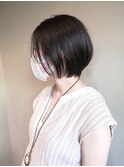 【やわらかい丸さ】　ヘルシーショートボブ　【下高井戸】