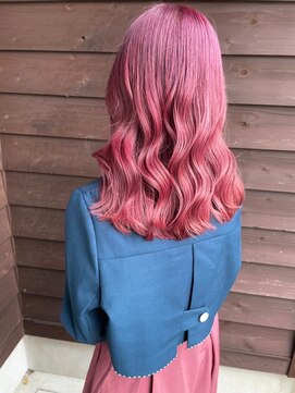 TJ天気予報 1t 津島店 ハイトーンピンク×ミディアム