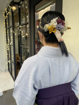 ウル(ulu) ヘアセット/卒業式袴着付け