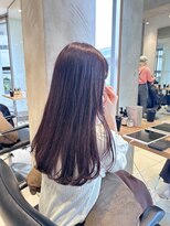 ヘアサロン ガリカ 表参道(hair salon Gallica) 【miko】艶髪ラベンダーピンク/韓国風ブリーチなしダブルカラー