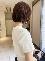 バディ ヘア フレス(BUDDY HAIR FRAIS)&nbsp;オレンジベージュのぷつっとボブ