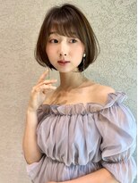 ロンド アンブル 四条烏丸(Lond ambre) 大人の可愛さで魅了するショートボブ