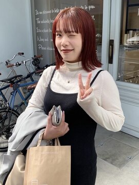 ナリー(Nary) オレンジレッド