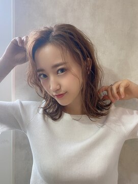 アールクリップ 表参道(arclip) サラ艶ロングレイヤーカットレイヤーボブサイエンスアクア韓国