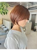 ショートカット髪質改善白髪ぼかしハイライト白髪染めリタッチ