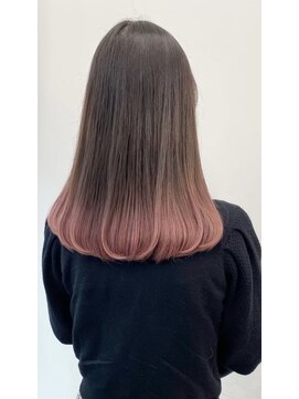 アライブ ハラジュク(ALIVE harajuku) 【ALIVE 夕貴】イメチェンピンクグラデーションカラー