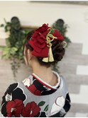 袴着付けとヘアセット　【立川/袴/ヘアメイク/立川】