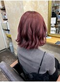 ワインレッドカラー