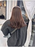 ブラウンカラー/レイヤーロング[表参道/ブリーチ/ハイライト]Mai