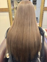 トロニー(TLONY)&nbsp;ベージュカラー　ダブルカラー　stylist/miaki