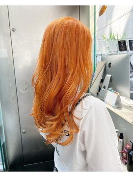 シェリ ヘアデザイン(CHERIE hair design) オレンジカラー☆
