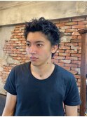 メンズスパイキーショート