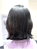 乾かすだけ！くびれボブパーマ♪