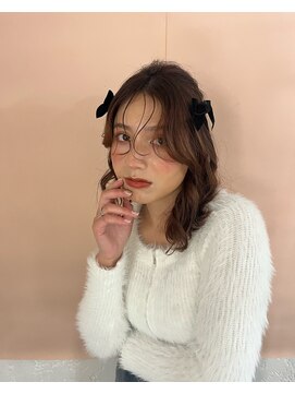 アジールヘア 北千住駅西口店(agir hair) チョコブラウンバレエコア北千住