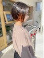 モカヘアー(mocha hair) 乾かしただけでまとまるショートボブスタイルが得意です!