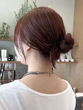 オリジン サロン(THE ORIGIN'S SALON) ブリーチなしオレンジブラウン