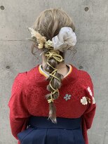 【 着付け 】卒業式袴着付け+ヘアセット