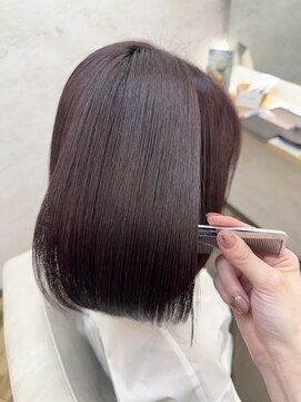 エクラートリアーラ 町田店(ECLART Reala) ピンクブラウン[髪質改善][縮毛矯正]