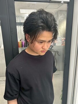 メンズサロン キング 枚方店(Men’s salon K!ng) 波巻きツイストスパイラルパーマ/フェザーパーマ/眉毛/メンズ