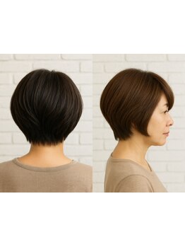 天然由来のオーガニックカラー”ヴィラロドラカラー"でダメージを抑え、髪に優しくキレイをつくる◇