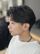 ロンドオム 池袋(Lond Homme)&nbsp;men's/メンズ/ダウンパーマ/黒染め/韓国/ブルーブラック/池袋