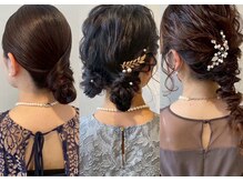 アース 柏店(HAIR&MAKE EARTH)の雰囲気(結婚式のお呼ばれやお出かけの際はヘアセットで☆)