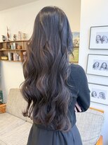 ポール(pole)&nbsp;札幌白髪ぼかし　グレージュ×レイヤーカット