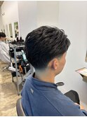 【MEN’S HAIR/サーフカール/刈り上げセンターパート/千葉】