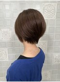 ひし形ショート　小顔ショート　ショートヘア