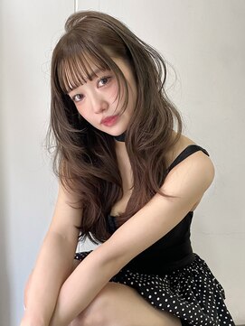 フェブ(fev) 【fev_uran】long layer × hazel beige